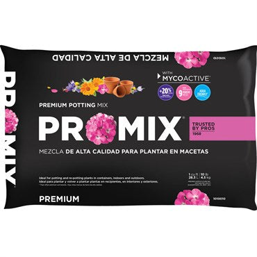 Pro-Mix Premium Potting Mix with MycoActive, 1 Cubic Foot
