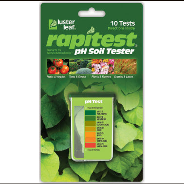 Luster Leaf Rapitest pH Soil Tester, 10 Pack