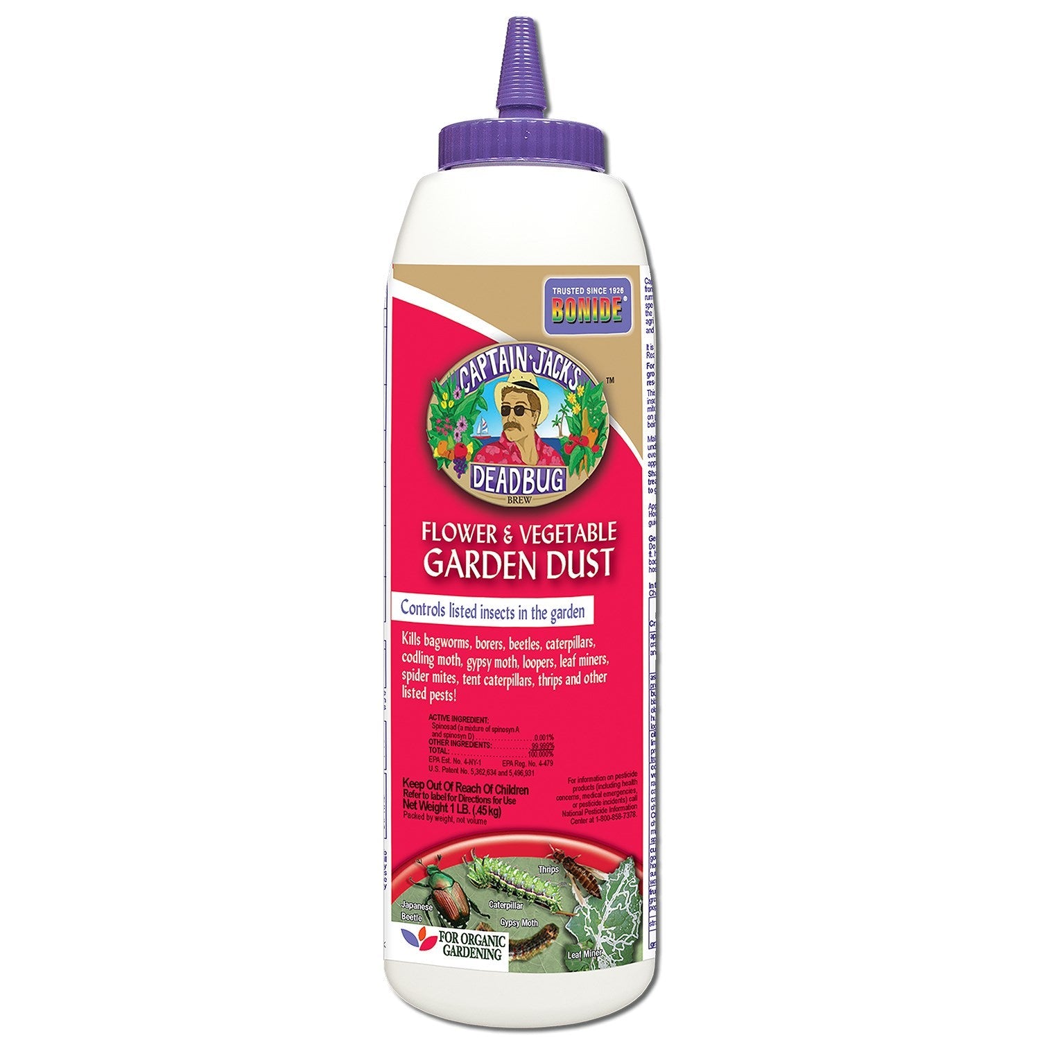 Bonide® Captain Jack's™ Deadbug Brew® Flower & Vegetable Garden Dust - 1lb