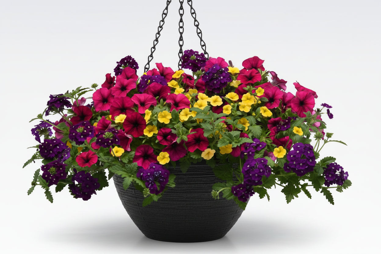 120 Bloomin Glory - 11" Hanging Basket