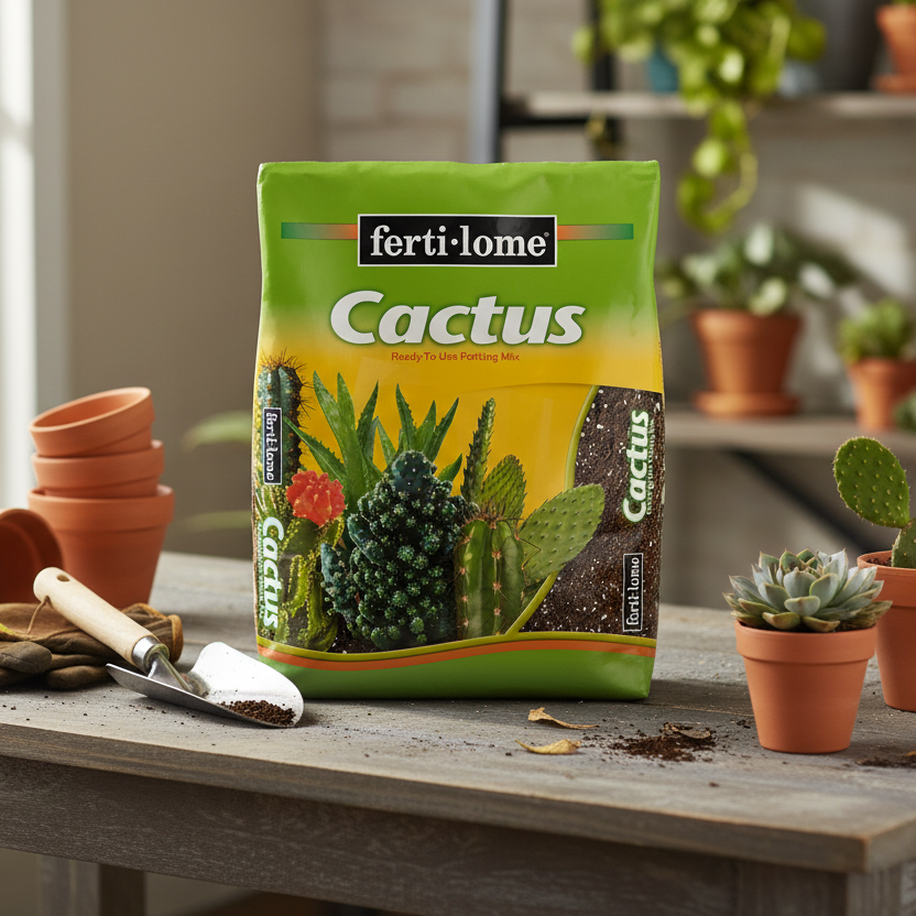 Fertilome, Cactus Potting Mix, 4qt