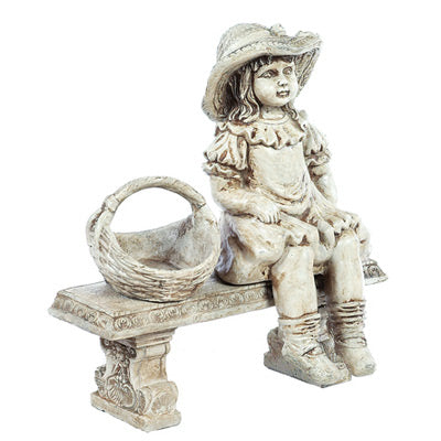 Betty Sue and Bench Statue