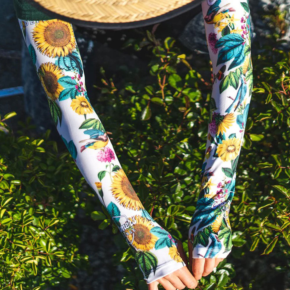 Farmer's Defense, Garden Flowers Sleeve L/XL