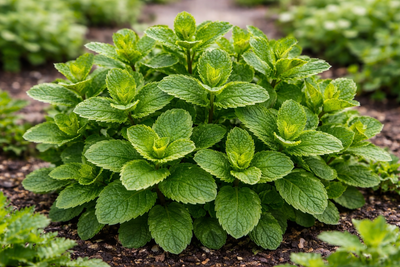 Mint Berries & Cream - 4.33" Potted Herb