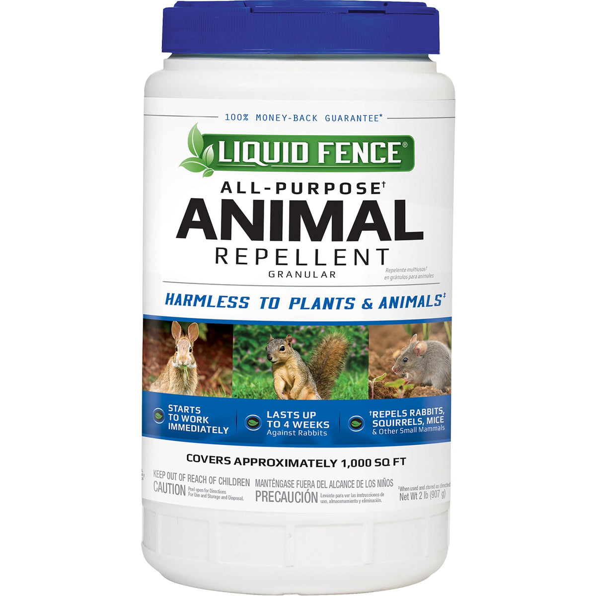 Liquid Fence® All-Purpose Animal Repellent - 2lb Granules