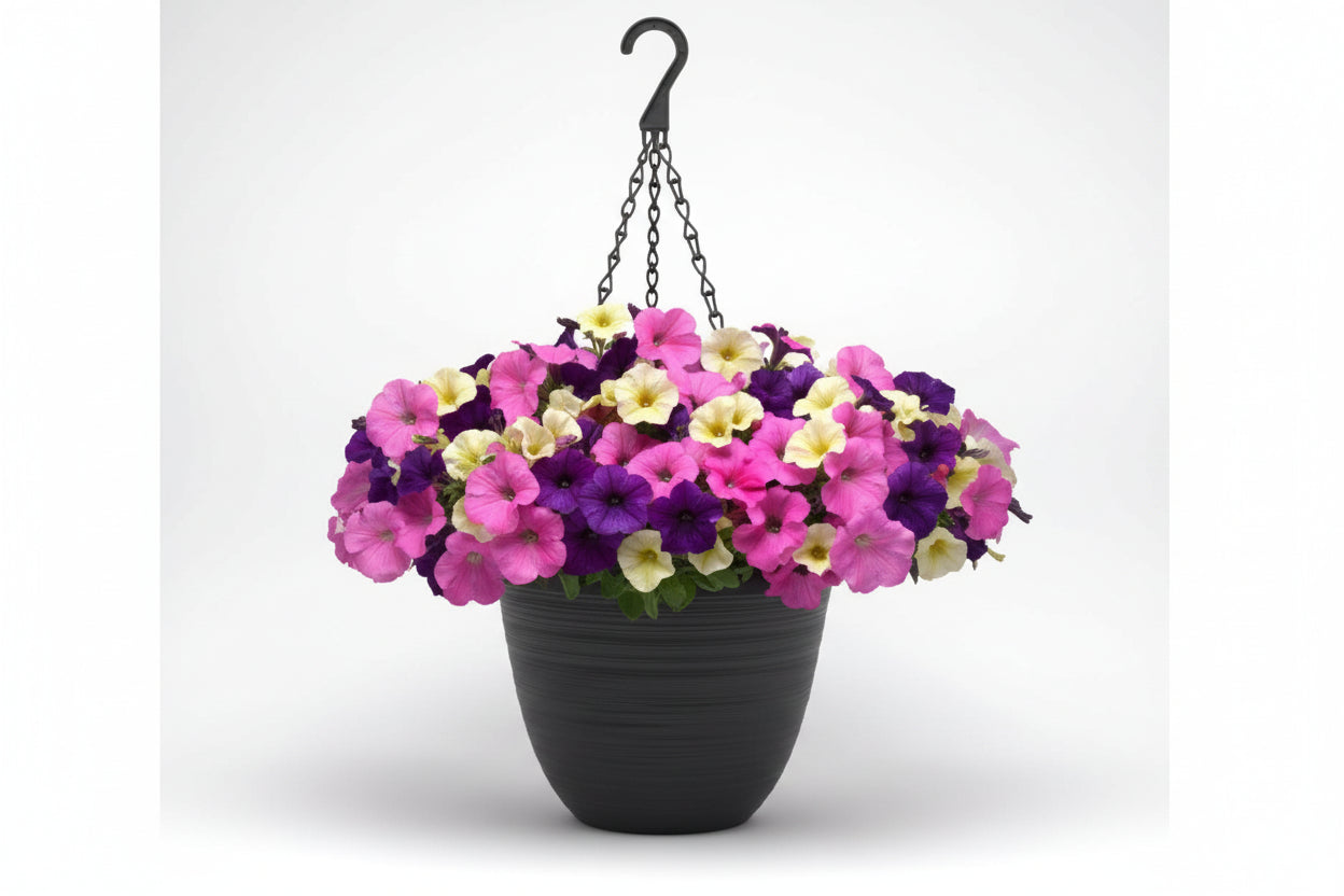 Petunia Easy Wave 701 Loving It Mix - 11" Hanging Basket