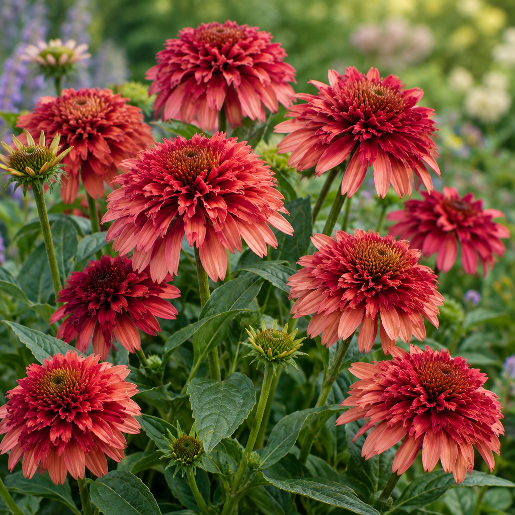 Echinacea Coneflower Double Coded Coral Cranberry