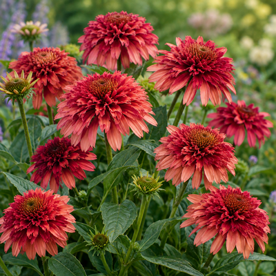 Echinacea Coneflower Double Coded Coral Cranberry