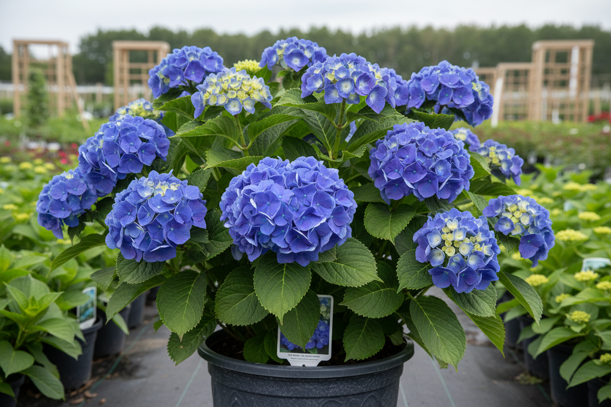 Hydrangea Macrophylla Let's Dance Blue Jangles